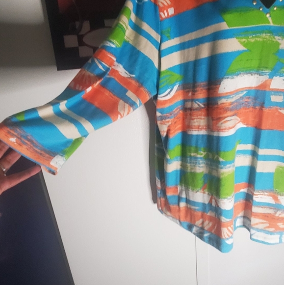 Nwot Beautiful Ruby Rd blouse - Picture 12 of 13